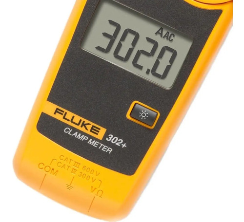 Alicate amperímetro digital fluke 302 plus 400A