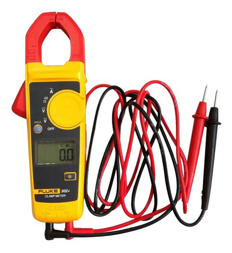 Alicate amperímetro digital fluke 302 plus 400A
