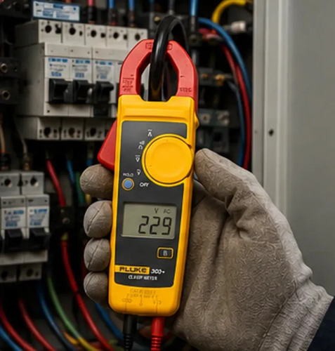 Alicate amperímetro digital fluke 302 plus 400A
