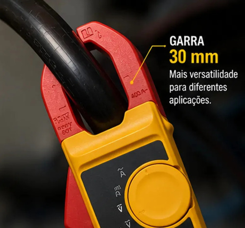 Alicate amperímetro digital fluke 302 plus 400A