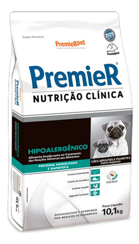 Alimento premier super premium nutricao clinica hipoalergeni