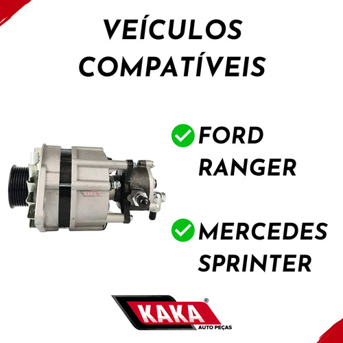 Alternador Bomba Vácuo Ranger 2.5 Sprinter 310 312 Maxion 01