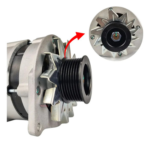Alternador Bomba Vácuo Ranger 2.5 Sprinter 310 312 Maxion 01