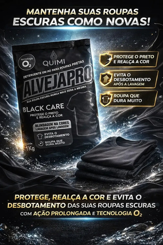 AlvejaPro - Percarbonato de Sódio BlackCare - 1Kg