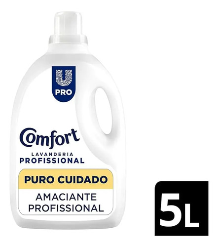 Amaciante comfort lavanderia profissional puro cuidado 5 l