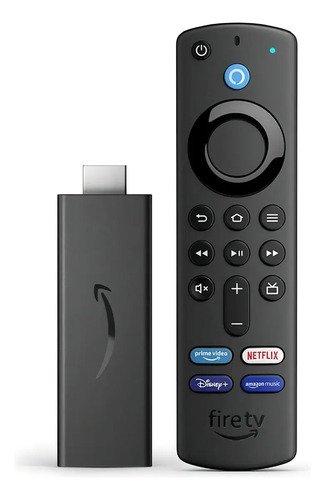 Amazon fire tv stick 3 ger full hd 1080p bi volt cor preto t