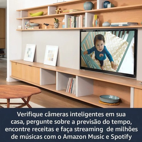 Amazon Fire Tv Stick 3 Ger Full Hd 1080p Bi Volt Cor Preto Tipo de controle remoto De voz Alexa