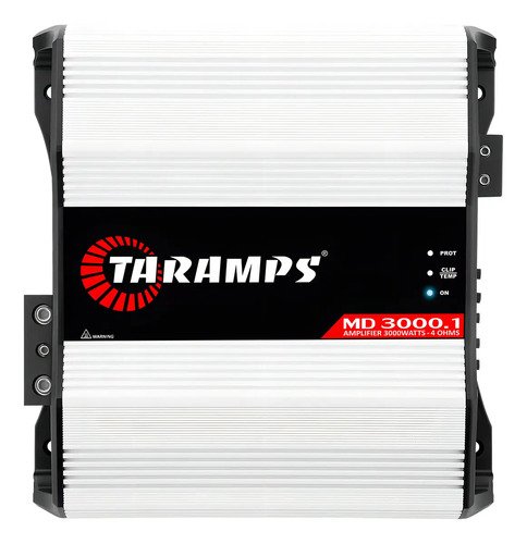 Amplificador taramps md 30001 mono 3000w rms para som automo