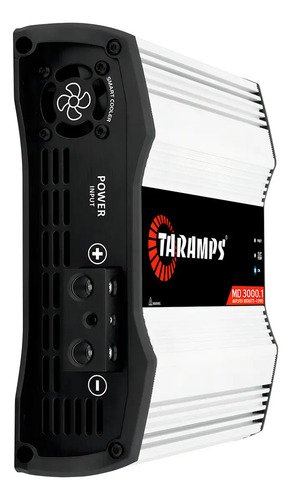 Amplificador Taramps MD 3000.1 Mono 3000W RMS para Som Automotivo