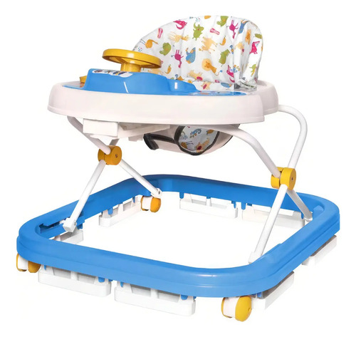 Andador Infantil Bebê Até 12kg Azul Styll Baby