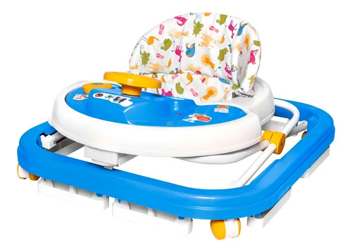 Andador Infantil Bebê Até 12kg Azul Styll Baby