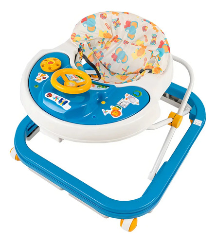 Andador Infantil Bebê Até 12kg Azul Styll Baby