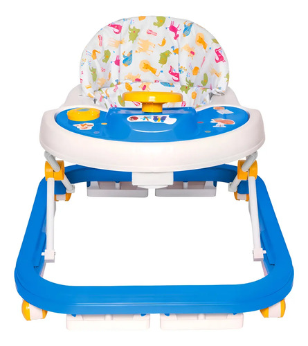 Andador Infantil Bebê Até 12kg Azul Styll Baby