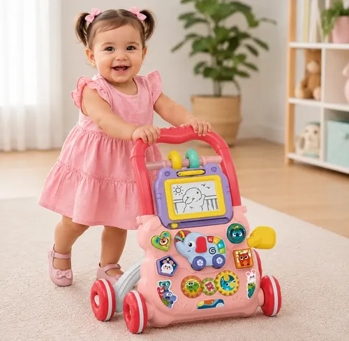 Andador Infantil Brinquedo Educativo Musical Didático Bebê