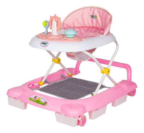 Andador infantil musical para bebe empurrador compacto 3 aju