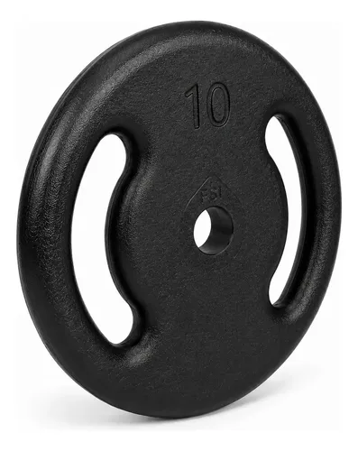Anilha Vazada 10kg Pintado Academia Musculação (unidade)