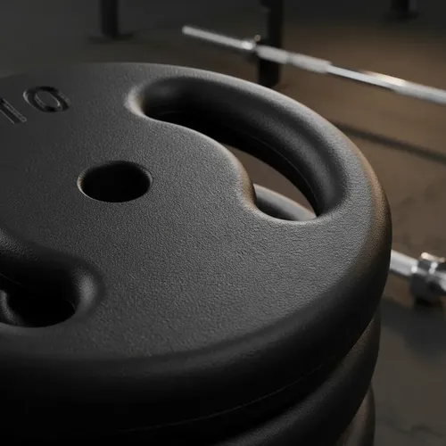 Anilha Vazada 10kg Pintado Academia Musculação (unidade)