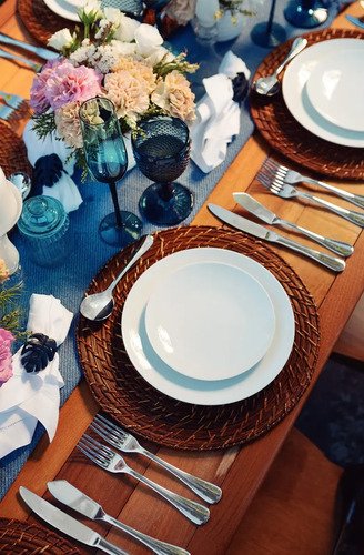 Aparelho de Jantar Flávia Em Porcelana 20 peças Tramontina