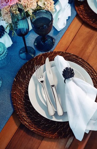 Aparelho de Jantar Flávia Em Porcelana 20 peças Tramontina