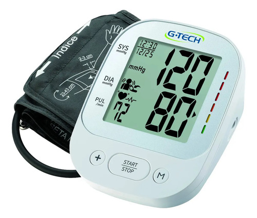Aparelho de pressao digital de braco g tech la800 branco
