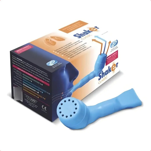 Aparelho fisioterapia respiratorio shaker classic