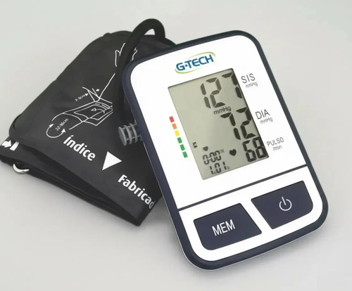 Aparelho medidor de pressao digital de braco bsp11 g tech