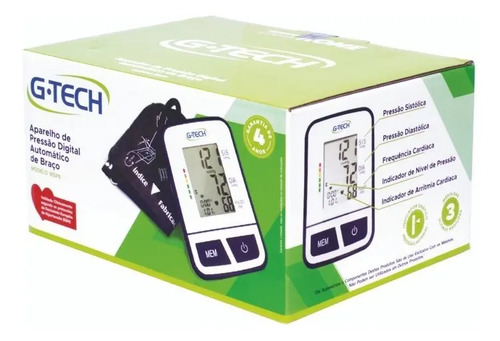 Aparelho Medidor de Pressão Digital de Braço BSP11 G-Tech