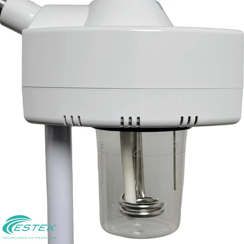 Aparelho Vaporizador Hair Estética Portátil Estek Cor Branco