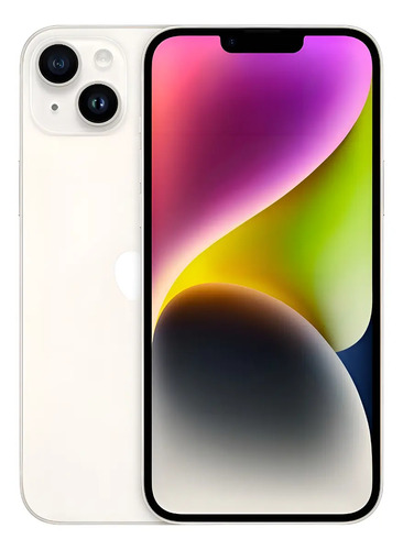 Apple iphone 14 plus 128 gb estelar novo com caixa aberta