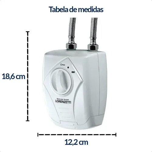 Aquecedor Agua Versátil Pia Lavatório Lorenzetti 5500w 220v