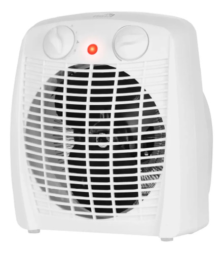Aquecedor Elétrico 2 Em 1 Kian Branco 1800w Aq100 2 Níveis De Aquecimento + Ventilação