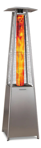Aquecedor externo gas piramide inox premium movel capa