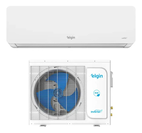Ar condicionado 12k elgin eco inverter iii wi fi qf branco 1