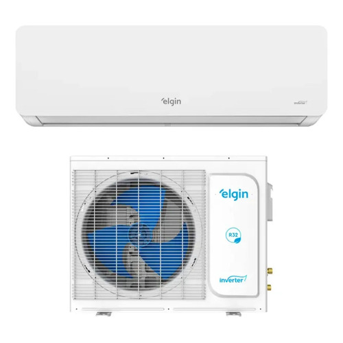 Ar condicionado 12k elgin eco inverter iii wi fi qf branco 1
