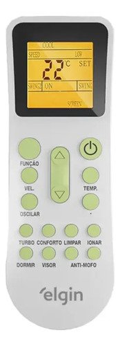Ar Condicionado 12k Elgin Eco Inverter Iii Wi-fi Q/f Branco