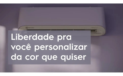 Ar-condicionado Electrolux Split Inverter 9.000 Btus Color Adapt Wi-Fi Só Frio Cor Branco