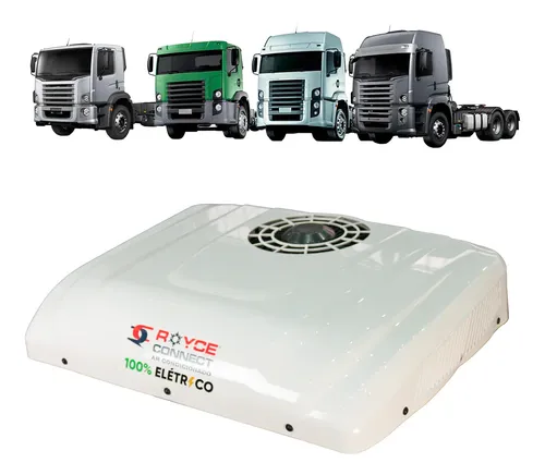 Ar condicionado eletrico de teto caminhao 24v inverter