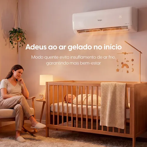 Ar Condicionado Elgin 9000 Btus Eco Inverter Iii Wi-fi Frio