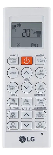Ar-condicionado Hw LG Dual Inverter Voice +ai 9.000 Fr Branco