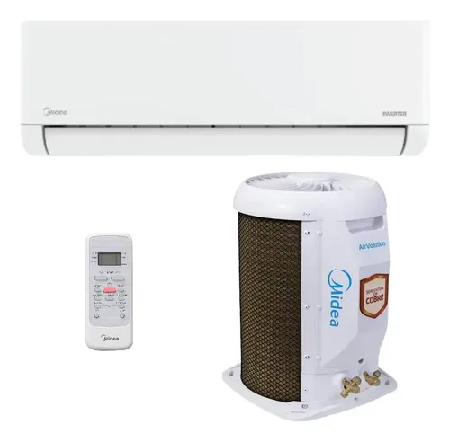 Ar condicionado inverter 9k midea air volution lite f 220v