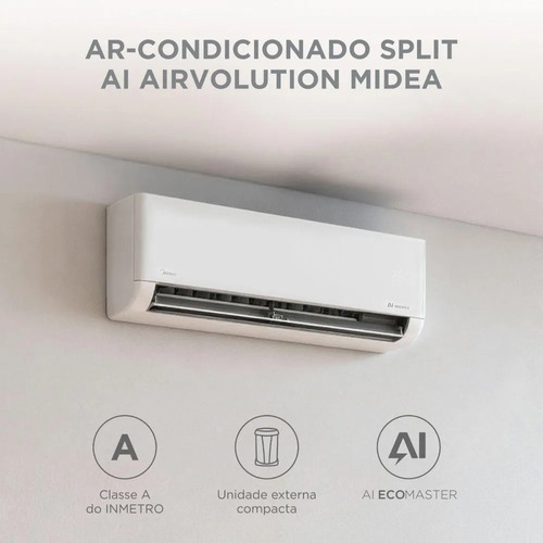 Ar Condicionado Inverter Midea Ai Airvolution 9000 Btu Frio