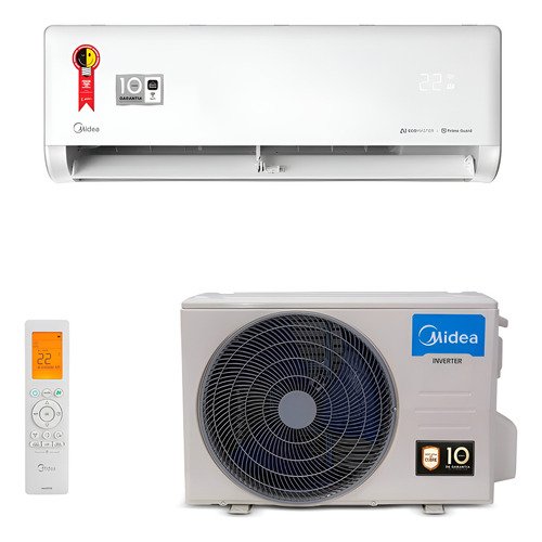 Ar condicionado inverter midea ecomaster 12000btu frio
