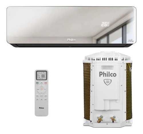 Ar condicionado inverter philco pac12qg 12000 btus qf blanco