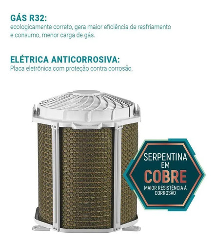 Ar Condicionado Inverter Philco Pac9qg 9000 Btus Qf 220v 220v