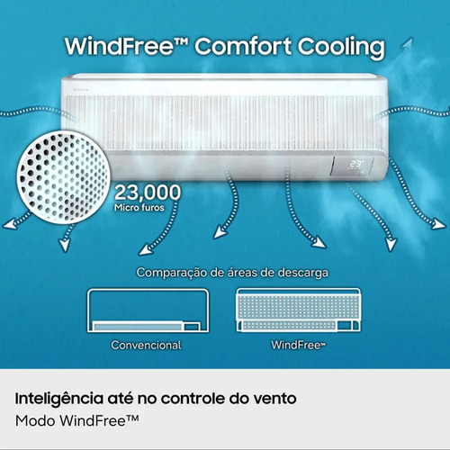Ar-condicionado Inverter Windfree Ai Pro 12000 Btu Qf