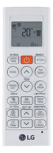 Ar-condicionado LG Ai Dual Inverter S3-w24k233c 24.000 Btus Cor Branco