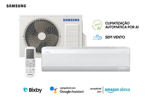 Ar Condicionado Samsung Windfree Ai Pro Inverter 12.000 Btus Quente e Frio R-32