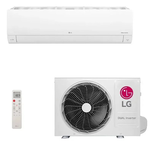 Ar condicionado split 12k lg dual inverter voiceia qf branco