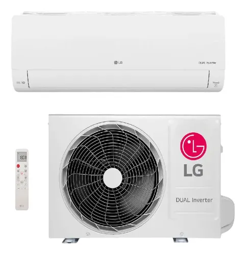 Ar condicionado split 9k lg dual inverter voiceia frio 220v