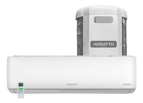 Ar condicionado split agratto liv top inverter 18000 btus qu